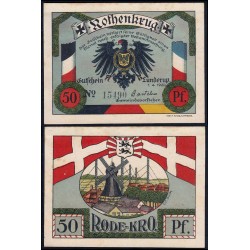 Danemark - Notgeld - Lunderup-Rothenkrug (Rodekro) - 50 pfennig - 01/04/1920 - Etat : SUP+