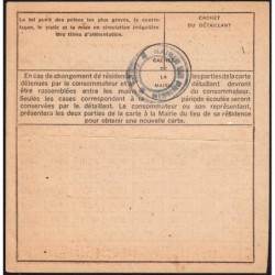 1948 - Titre 4085 normal - Lait - Janvier / Février - Poncin (01) - Etat : SUP