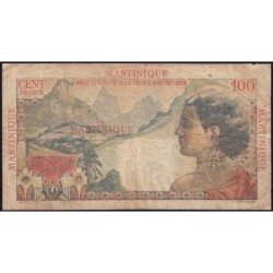 Martinique - Pick 31 - 100 francs - Série U.35 - 1946 - Etat : TB