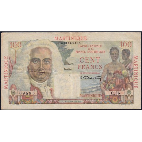 Martinique - Pick 31 - 100 francs - Série C.36 - 1946 - Etat : TTB+