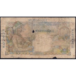 Martinique - Pick 30 - 50 francs - Série O.41 - 1946 - Etat : AB