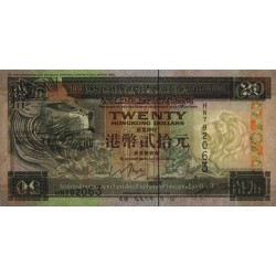 Hong Kong - HSBC Limited - Pick 201d_1 - 20 dollars - Série HN - 01/01/1998 - Etat : NEUF