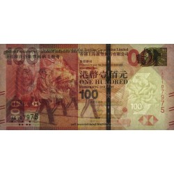 Hong Kong - HSBC Limited - Pick 214a - 100 dollars - Série AE - 01/01/2010 - Etat : NEUF