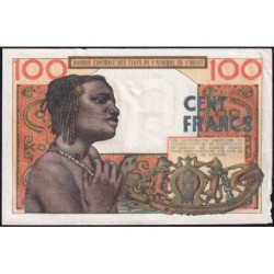 Côte d'Ivoire - Pick 101Ad - 100 francs - Série P.206 - 02/12/1964 - Etat : TTB