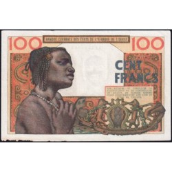 Côte d'Ivoire - Pick 101Ad - 100 francs - Série P.206 - 02/12/1964 - Etat : TTB