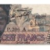 Côte d'Ivoire - Pick 101Ad - 100 francs - Série P.206 - 02/12/1964 - Etat : TTB