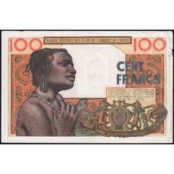 Côte d'Ivoire - Pick 101Ad - 100 francs - Série W.206 (rempl.) - 02/12/1964 - Etat : TTB-