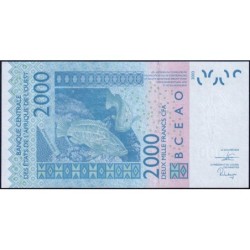 Côte d'Ivoire - Pick 116An - 2'000 francs - 2019 - Etat : NEUF