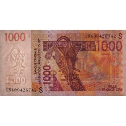 Guinée Bissau - Pick 915Sr - 1'000 francs - 2018 - Etat : NEUF