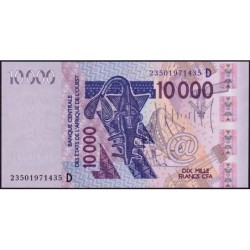 Mali - Pick 418Dw - 10'000 francs - 2023 - Etat : NEUF