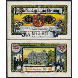 Allemagne - Notgeld - Altenkirchen - 25 pfennig - Série A - 1921 - Etat : pr.NEUF