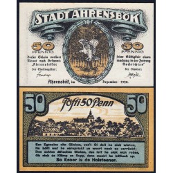 Allemagne - Notgeld - Ahrensbök - 50 pfennig - 12/1920 - Etat : NEUF