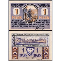 Allemagne - Notgeld - Arnsberg - 1 mark - 15/12/1921 - Etat : NEUF