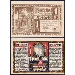 Allemagne - Notgeld - Brakel - 1 mark - Réf. 3 - Type 2 - 01/06/1921 - Etat : NEUF