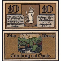Allemagne - Notgeld - Cambug an der Saale - 10 pfennig - 04/03/1921 - Etat : pr.NEUF