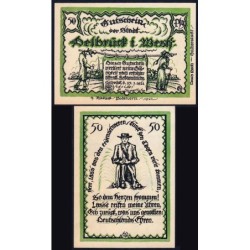 Allemagne - Notgeld - Delbrück - 50 pfennig - 27/01/1921 - Etat : NEUF