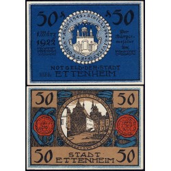 Allemagne - Notgeld - Ettenheim - 50 pfennig - Type 4 - 01/03/1922 - Etat : NEUF