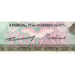 Guinée Portugaise - Pick 44a_6 - 50 escudos - 17/12/1971 - Sans série - Etat : SPL+