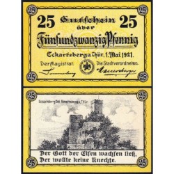 Allemagne - Notgeld - Eckartsberga - 25 pfennig - 01/05/1921 - Etat : NEUF