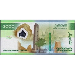 Algérie - Pick 148 - 2'000 dinars - Série AL - 2022 - Commémoratif - Etat : NEUF