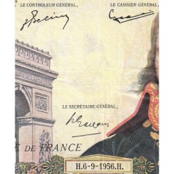 F 51-04 - 06/09/1956 - 10000 francs - Bonaparte - Série V.32 - Etat : TB+