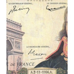 F 51-05 - 02/11/1956 - 10000 francs - Bonaparte - Série Q.37 - Etat : TTB-