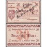 Allemagne - Notgeld - Elberfeld (Wuppertal) - 20 mark - Sans série - 1922 - Etat : NEUF