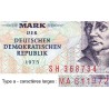 Allemagne RDA - Pick 27b - 5 mark der DDR - 1975 (1987) - Série SH - Etat : TB+