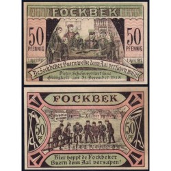 Allemagne - Notgeld - Fockbek - 50 pfennig - 01/04/1917 - Etat : pr.NEUF