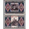 Pologne - Notgeld - Breslau (Wroclaw) - 50 pfennig - Lettre H - 06/1921 - Etat : NEUF