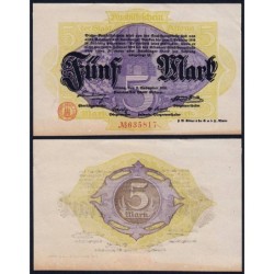 Allemagne - Notgeld - Altona - 5 mark - 02/11/1918 - Etat : NEUF