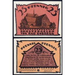 Allemagne - Notgeld - Doberan (Bad Doberan) - 25 pfennig - 1921 - Etat : NEUF