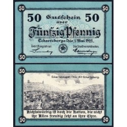 Allemagne - Notgeld - Eckartsberga - 50 pfennig - 01/05/1921 - Etat : NEUF