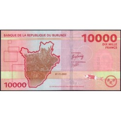 Burundi - Pick 59a - 10'000 francs - Série EN - 07/11/2022 - Etat : NEUF