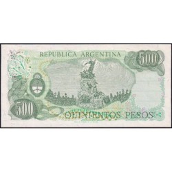 Argentine - Pick 303c - 500 pesos - Série D - 1982 - Etat : NEUF