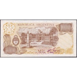 Argentine - Pick 304d_1 - 1'000 pesos - Série H - 1982 - Etat : pr.NEUF