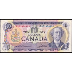 Canada - Pick 88e - 10 dollars - Série FDP - 1971 (1988) - Etat : TTB