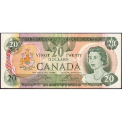 Canada - Pick 93b_2 - 20 dollars - Série 564 - 1979 (1985) - Etat : TTB