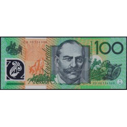 Australie - Pick 55a_t - 100 dollars - Série CS - 1996 - Billet test polymère - Etat : SUP+ à SPL