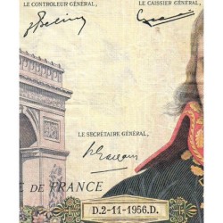 F 51-05 - 02/11/1956 - 10000 francs - Bonaparte - Série X.40 - Etat : TB+