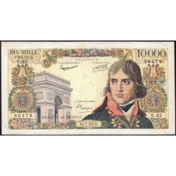 F 51-09 - 04/07/1957 - 10000 francs - Bonaparte - Série U.82 - Etat : TB+