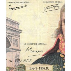 F 51-09 - 04/07/1957 - 10000 francs - Bonaparte - Série U.82 - Etat : TB+