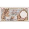 F 26-64 - 08/01/1942 - 100 francs - Sully - Série H.27485 - Etat : SUP