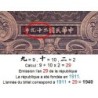 Chine - Bank of China - Chungking - Pick 88b_2 - 100 yüan - Série B A - 1940 - Etat : B+