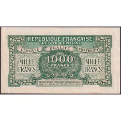 VF 13-02 - 1000 francs - Marianne - 1945 - Série 84E - Etat : TTB+