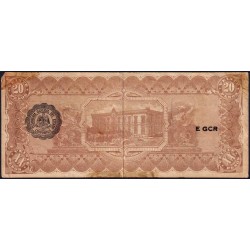 Mexique - Chihuahua - Pick S 537a - 20 pesos - Serie K - 01/1915 - Etat : TB+