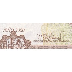 Cuba - Pick 117v - 10 pesos - Série DY-15 - 2020 - Etat : NEUF