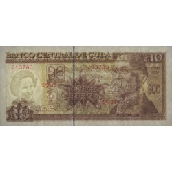 Cuba - Pick 117v - 10 pesos - Série DY-15 - 2020 - Etat : NEUF