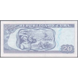 Cuba - Pick 122m - 20 pesos - Série CV-58 - 2019 - Etat : NEUF