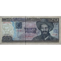 Cuba - Pick 122m - 20 pesos - Série CV-58 - 2019 - Etat : NEUF